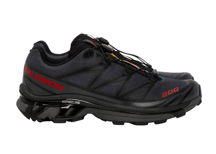 JJJJound's Salomon XT-6 Black Red Releases August 2025
